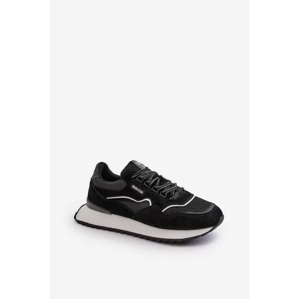  Мъжки кецове BIG STAR NN174321 BLACK Big Star Shoes 