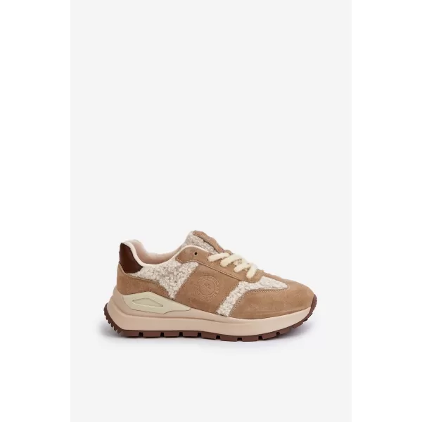  Дамски обувки BIG STAR OO274A317 BEIGE Big Star Shoes 