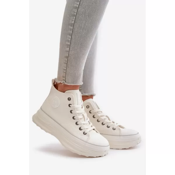  Дамски маратонки BIG STAR OO274064 WHITE Big Star Shoes 