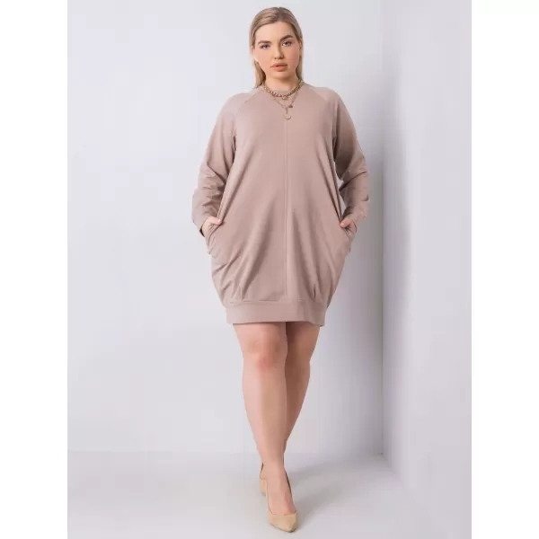  Рокля BASIC FEEL GOOD RV-SK-6296.99 ТЪМНО БЕЖОВО 