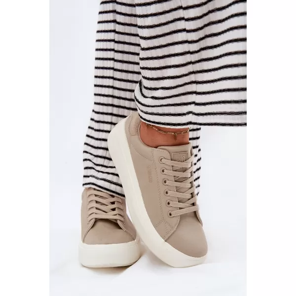  Дамски маратонки BIG STAR RR274465 BEIGE Big Star Shoes 