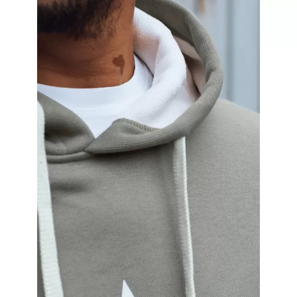  Мъжки суичър DSTREET BX5928 КАКИ 