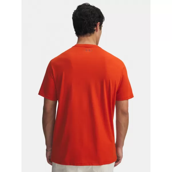  Мъжка тениска UNDER ARMOUR UA M SPORTSTYLE LC SS 1326799-842 ОРАНЖЕВО 