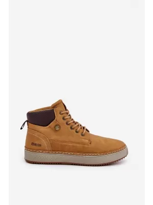 Мъжки обувки BIG STAR OO174561 BROWN/BEIGE Big Star Shoes