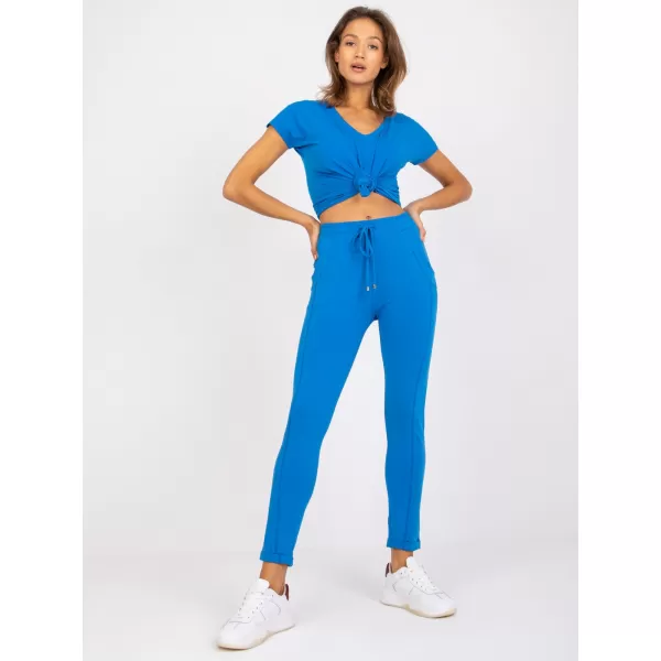  Дамски спортен панталон BASIC FEEL GOOD RV-DR-3589.10X ТЪМНО СИНЬО 