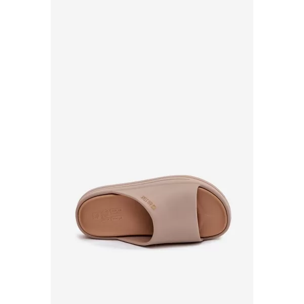  Дамски чехли BIG STAR SS274424 BEIGE Big Star Shoes 
