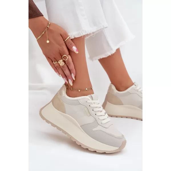  Дамски обувки BIG STAR SS274008 WHITE Big Star Shoes 