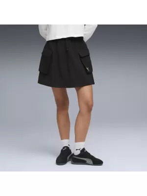 Дамска пола PUMA WARDROBE ESS WV CARGO SKIRT 634584_01 ПУМА ЧЕРНА