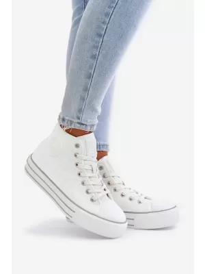 Дамски маратонки BIG STAR OO274A473 WHITE Big Star Shoes