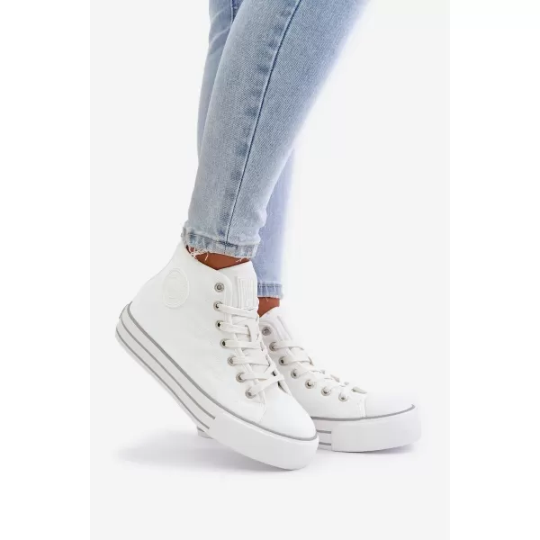  Дамски маратонки BIG STAR OO274A473 WHITE Big Star Shoes 