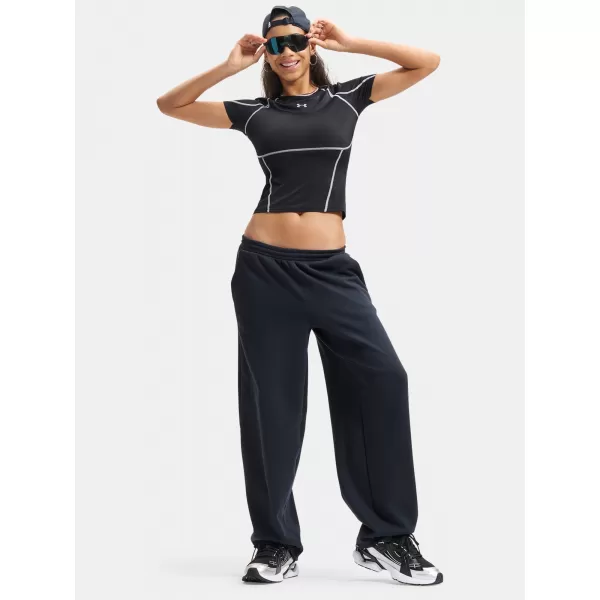  Дамска тениска UNDER ARMOUR HEATGEAR ELITE SS 6015368-008 ЧЕРЕН 
