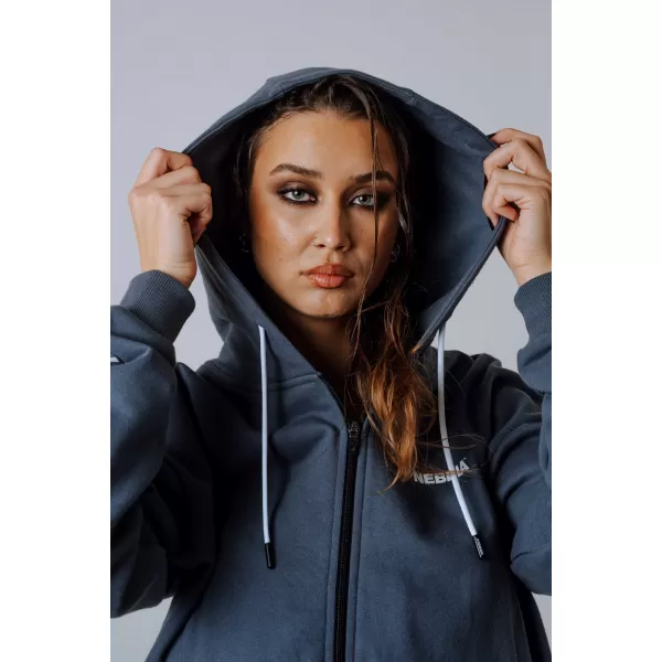  Суичър с цип POWER 895 GREY Nebbia 