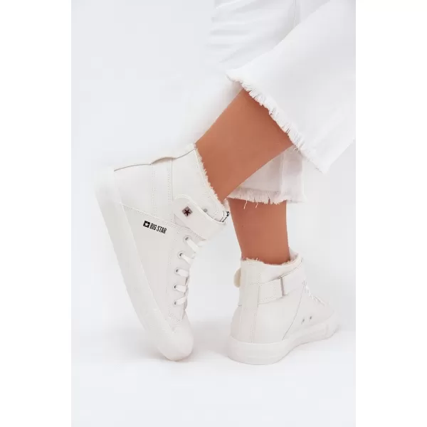  Дамски маратонки BIG STAR V274541FW WHITE Big Star Shoes 