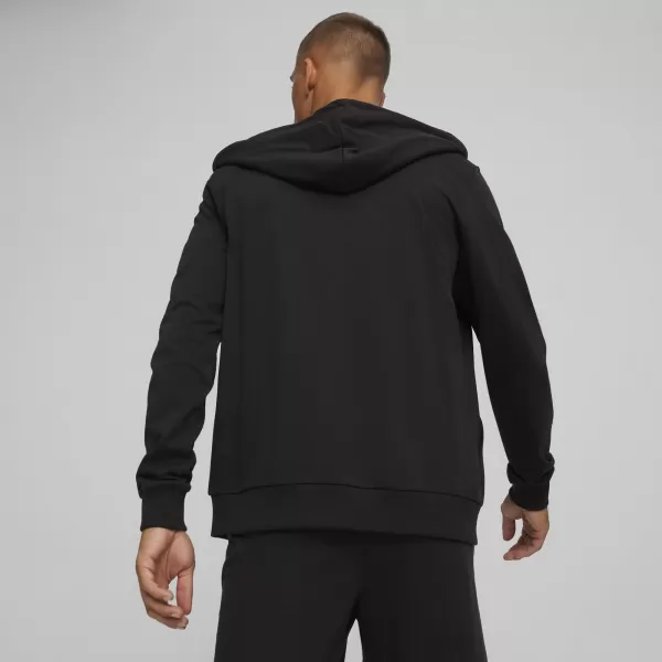  Мъжки суичър PUMA TEAMGOAL CASUALS HOODED JACK 658595_03 ПУМА ЧЕРНА/ПУМА БЯЛА 