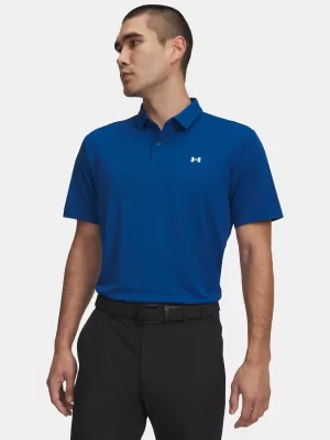 Мъжка тениска UNDER ARMOUR UA T2G PIQUE POLO 6012303-426 СИНЬО