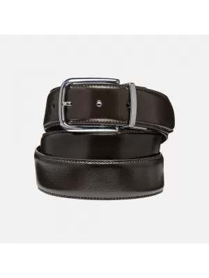Мъжки колан GEOX G007585 ЧЕРЕН