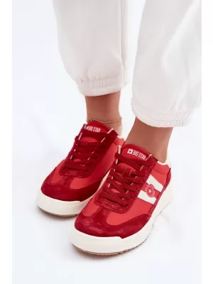 Дамски маратонки BIG STAR TT274158 RED Big Star Shoes
