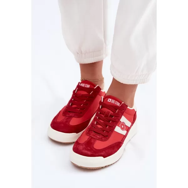  Дамски маратонки BIG STAR TT274158 RED Big Star Shoes 