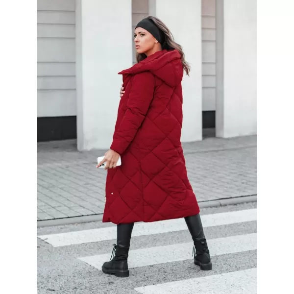  Дамско палто DSTREET TY5479 БОРДО 