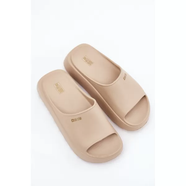  Дамски чехли BIG STAR RR274A569 BEIGE Big Star Shoes 