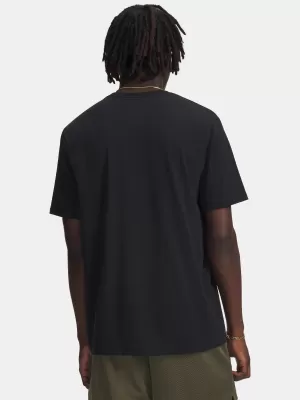 Мъжка тениска UNDER ARMOUR UA M 60/40S ARMOR GLOBE SS 6009261-001 ЧЕРЕН