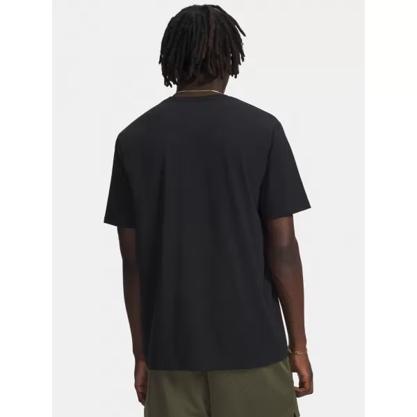  Мъжка тениска UNDER ARMOUR UA M 60/40S ARMOR GLOBE SS 6009261-001 ЧЕРЕН 