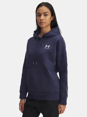 Дамски суичър UNDER ARMOUR ICON FLEECE TAPED HDY 6003708-403 СИНЬО