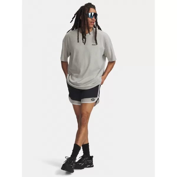  Мъжки шорти UNDER ARMOUR UA ICON WOVEN TRACK SHORTS 6009350-001 ЧЕРЕН 