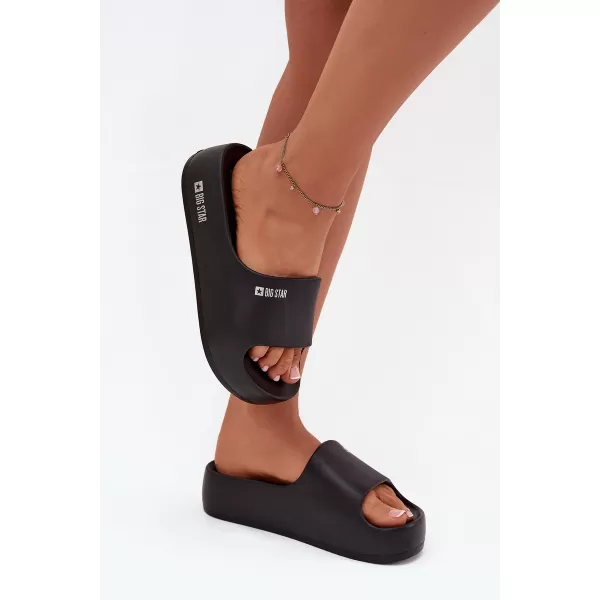  Дамски чехли BIG STAR SS274721 BLACK Big Star Shoes 