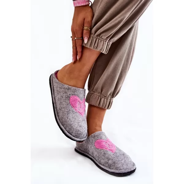  Дамски чехли BIG STAR KK276020 GREY/PINK Big Star Shoes 
