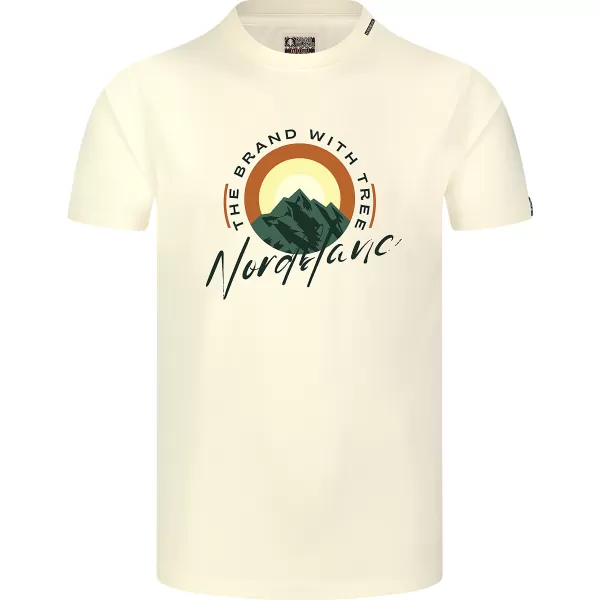  Мъжка тениска NORDBLANC SUNRISE NBSMT8152 БЯЛО 