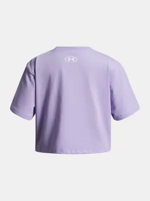 Тениска за момиче UNDER ARMOUR UA RIVAL SS 1389755-538 ЛИЛАВО