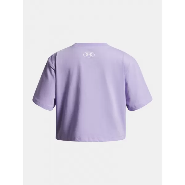 Тениска за момиче UNDER ARMOUR UA RIVAL SS 1389755-538 ЛИЛАВО 