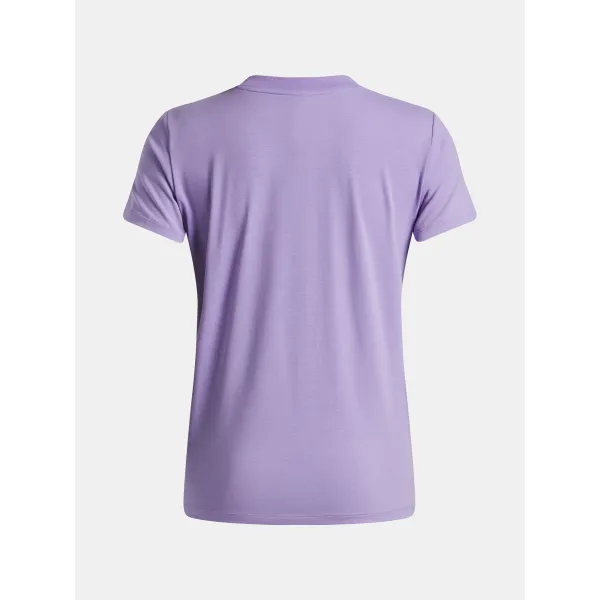  Дамска тениска UNDER ARMOUR UA RIVAL CORE SS 1383648-538 ЛИЛАВО 
