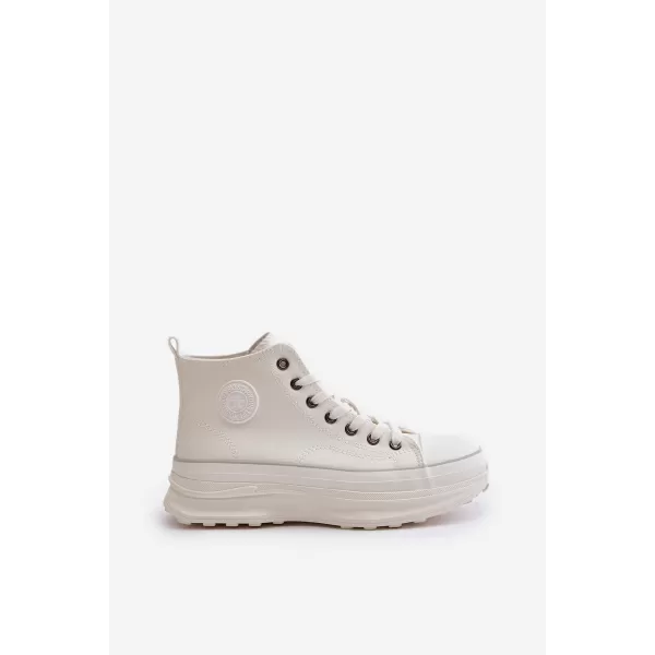  Дамски маратонки BIG STAR OO274064 WHITE Big Star Shoes 