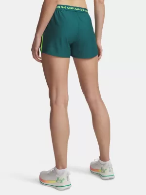 Дамски шорти UNDER ARMOUR TECH PLAY UP SHORTS 1389882-338 ЗЕЛЕНО