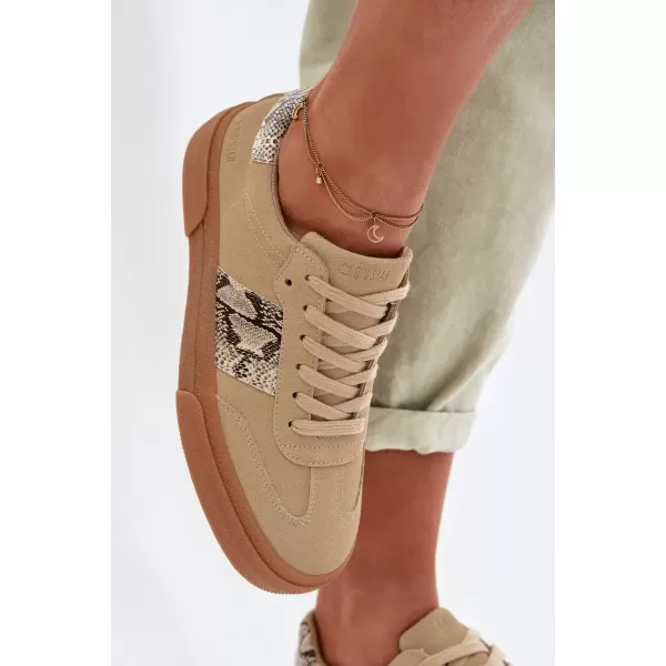  Дамски маратонки BIG STAR TT274298 BEIGE Big Star Shoes 