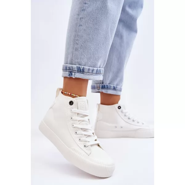  Дамски маратонки BIG STAR LL274445 WHITE Big Star Shoes 