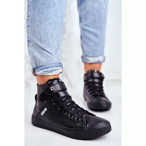  Дамски маратонки BIG STAR V274542FW BLACK Big Star Shoes 