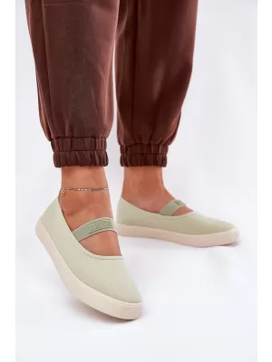 Дамски маратонки BIG STAR NN274604 GREEN Big Star Shoes