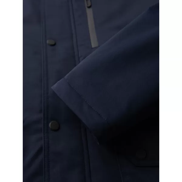  Мъжко палто OMBRE OM-JAPJ-0316 МОРСКО СИНЬО 