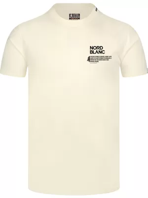Мъжка тениска NORDBLANC NOTHINGNESS NBSMT8150 БЯЛО