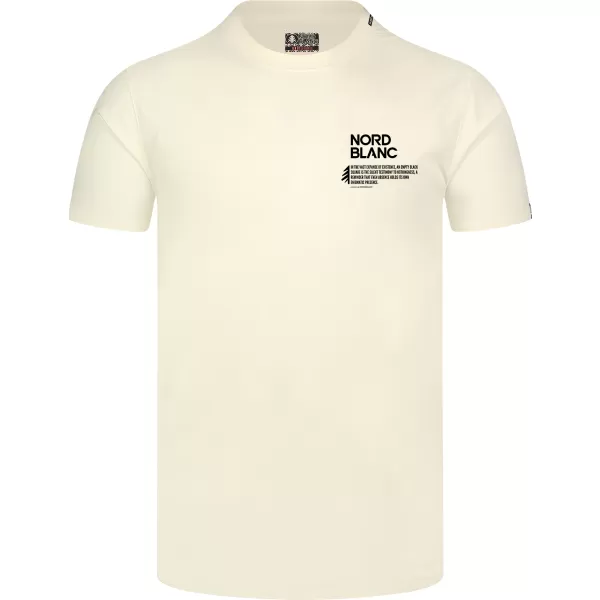  Мъжка тениска NORDBLANC NOTHINGNESS NBSMT8150 БЯЛО 
