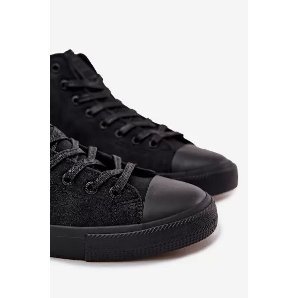  Мъжки кецове BIG STAR OO174247 BLACK Big Star Shoes 