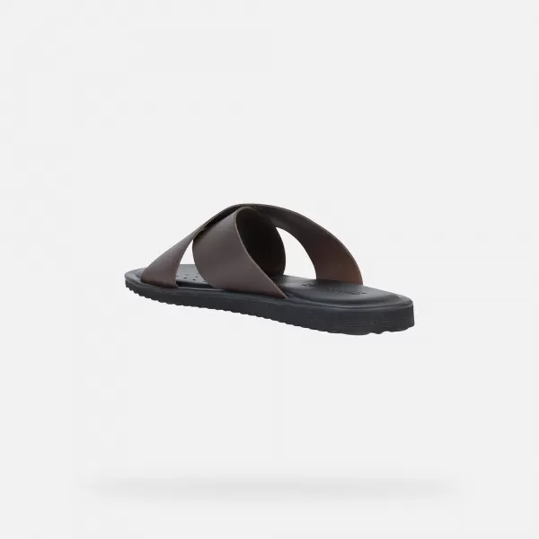  Мъжки чехли GEOX ERICE G002619 ЧЕРЕН 