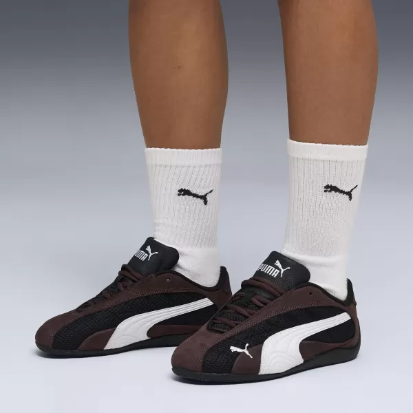  Ботуши PUMA SPEEDCAT PLUS 402995_05 CHOCOLATE BROWN/ ШОКОЛАДОВО КАФЯВО/ПУМА ЧЕРНО 