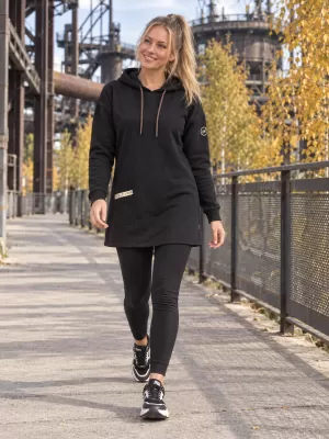 Дамски суичър ALTISPORT IVIE ЧЕРЕН