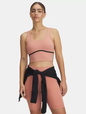Дамски потник UNDER ARMOUR MERIDIAN PIPED CROP TANK 6003529-696 РОЗОВО