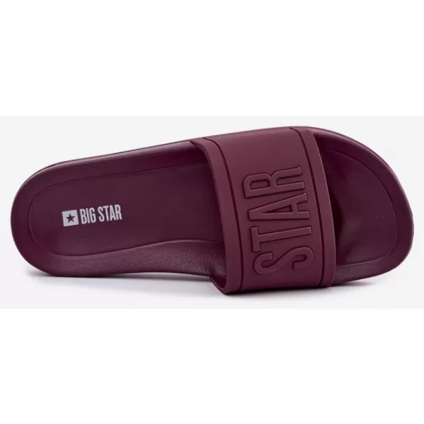  Дамски чехли BIG STAR SHOES UU274070 НЮАНСИ НА КАФЯВО И БЕЖОВО 