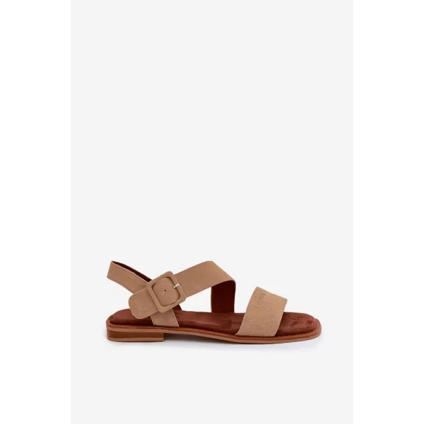  Дамски сандали BIG STAR SHOES TT274491 БЕЖОВО 